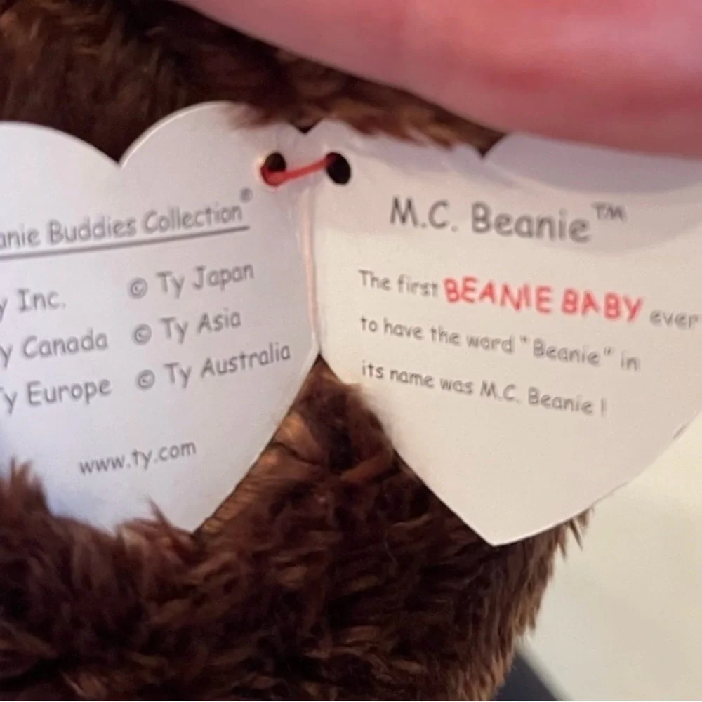 TY Beanie Buddy and Baby - MC MASTERCARD Bear (Credit Card
Exclusive) NWT - Picture 7 of 15